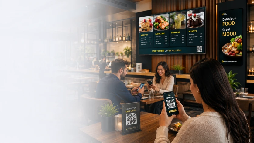 Digital Menus by Industry Application